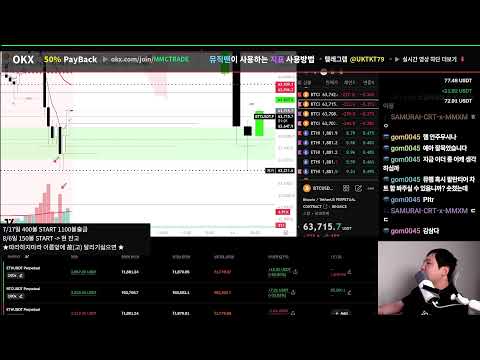 뮤직맨 트레이더 | 11일동안 절고있는..ㅈ직맨 /OKX 50%페이백 영상하단참고