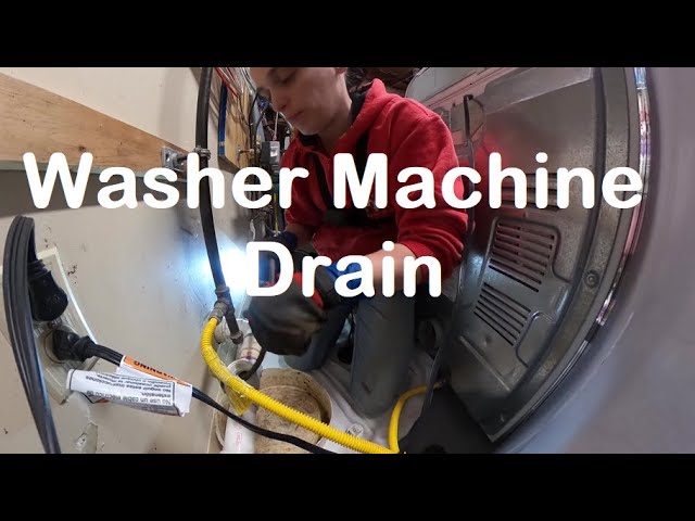 How to Fix Washing Machine Drain Pipe Overflow - Dengarden