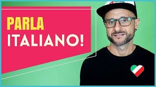 Italian Comprehension / Speaking Practice Exercise [Video in Italian]