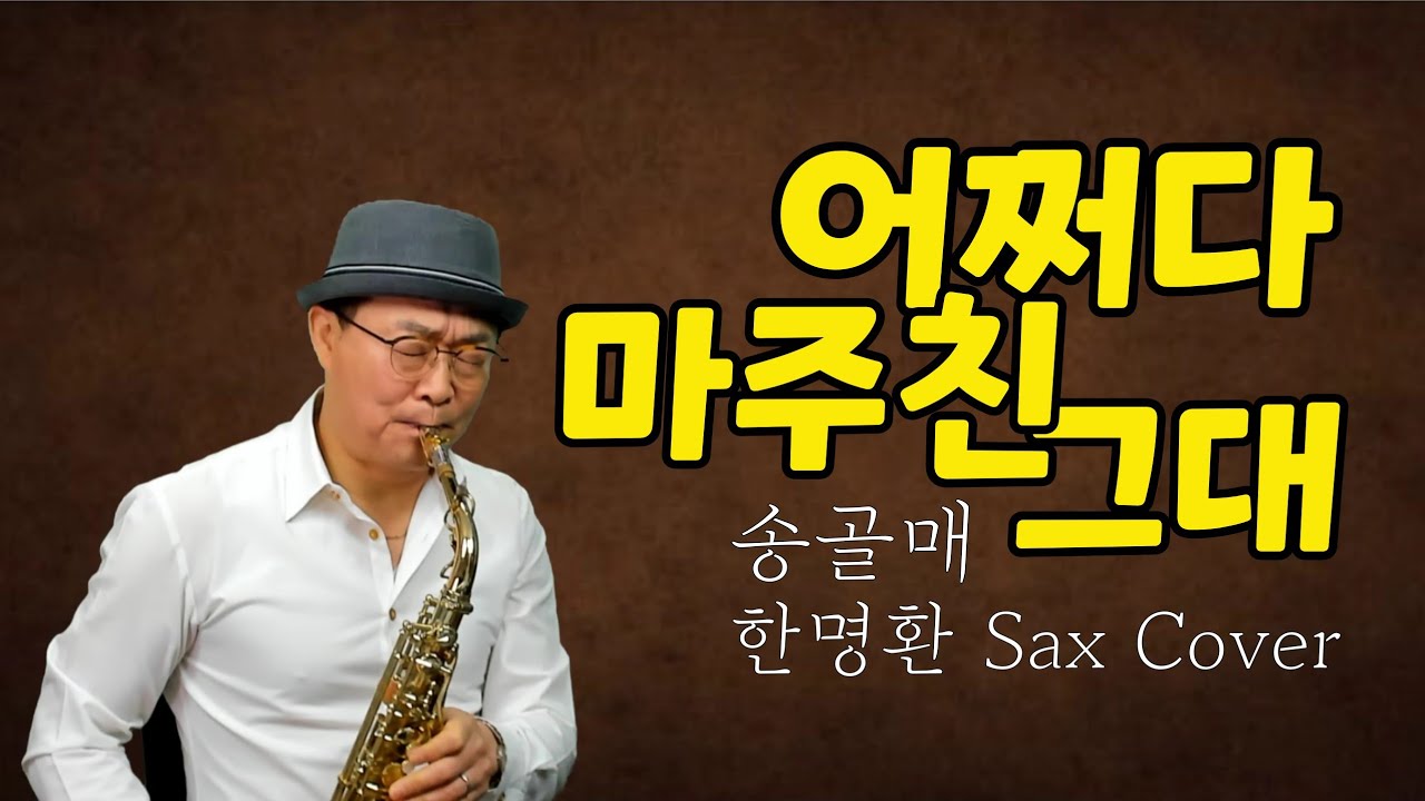 어쩌다 마주친 그대 ㅣ 말을 하고싶지만 자신이 없어 내 가슴만 두근두근 ㅣ 원곡_송골매 ㅣ 한명환 색소폰연주