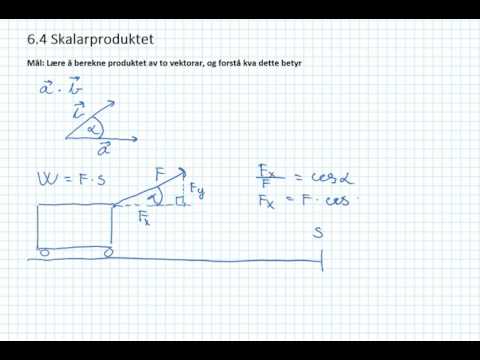 6 4 Skalarproduktet