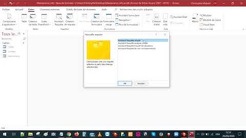 Créer une requête avec l