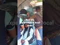 Real life experience in local train