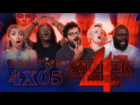 Stranger Things - 4x5 Chapter Five: The Nina Project - Group Reaction