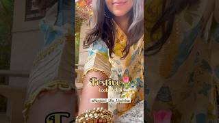 Festive Look Book 4🌷🌸💜 #minivlog #shorts #reels