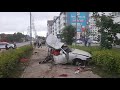 Нарушителя ПДД и его машину разорвало на части в ДТП в Южно-Сахалинске