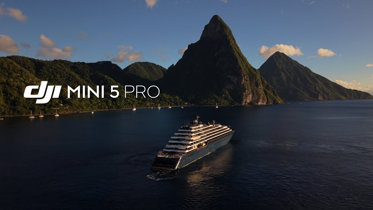 Here's What The DJI Mini 5 Pro Can Do | Cinematic Sunset 4K Saint Lucia