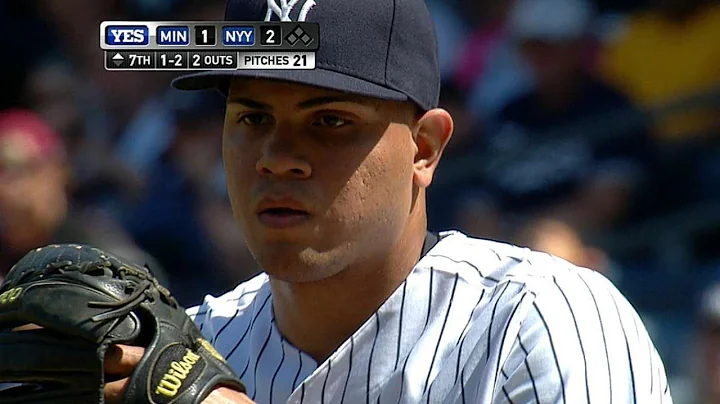 MIN@NYY: Betances strikes out five in relief