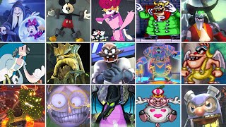 Mickey Mouse Game Series All Bosses (Castle of Illusion - Epic Mickey 1 2 - Illusion Island &amp; &amp;)