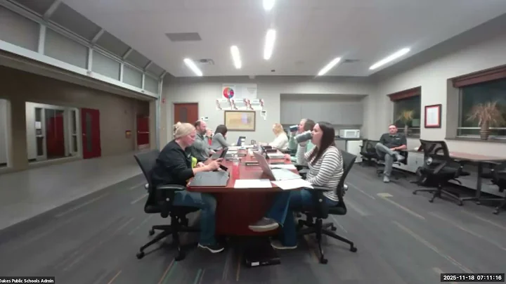 November 18 2025 Regular School Board Meeting