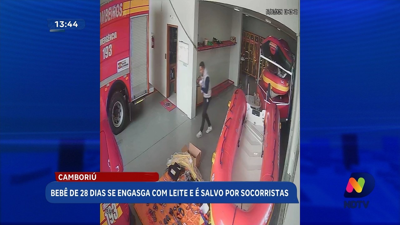 Giro Região: bebê é salvo em Camboriú e PM divulga balanço da Fenarreco