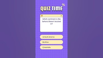Ultimate Continents Quiz! 🌍🗺️ | Trivianics"