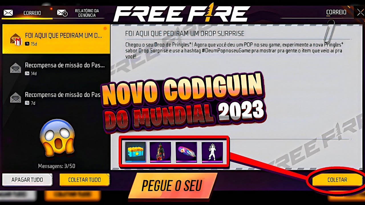 Códigos Free Fire para 16 de novembro de 2023: Como resgatar e ganhar  skins, diamantes e outros itens - CenárioMT