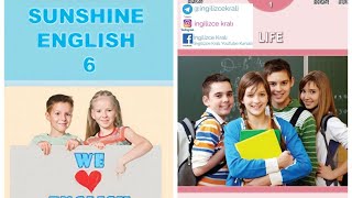 6.sınıf İngilizce Sunshine English 6 kitabı ünite 1 Life sayfa 9-24 Dinleme Metinli Türkiyede ilk