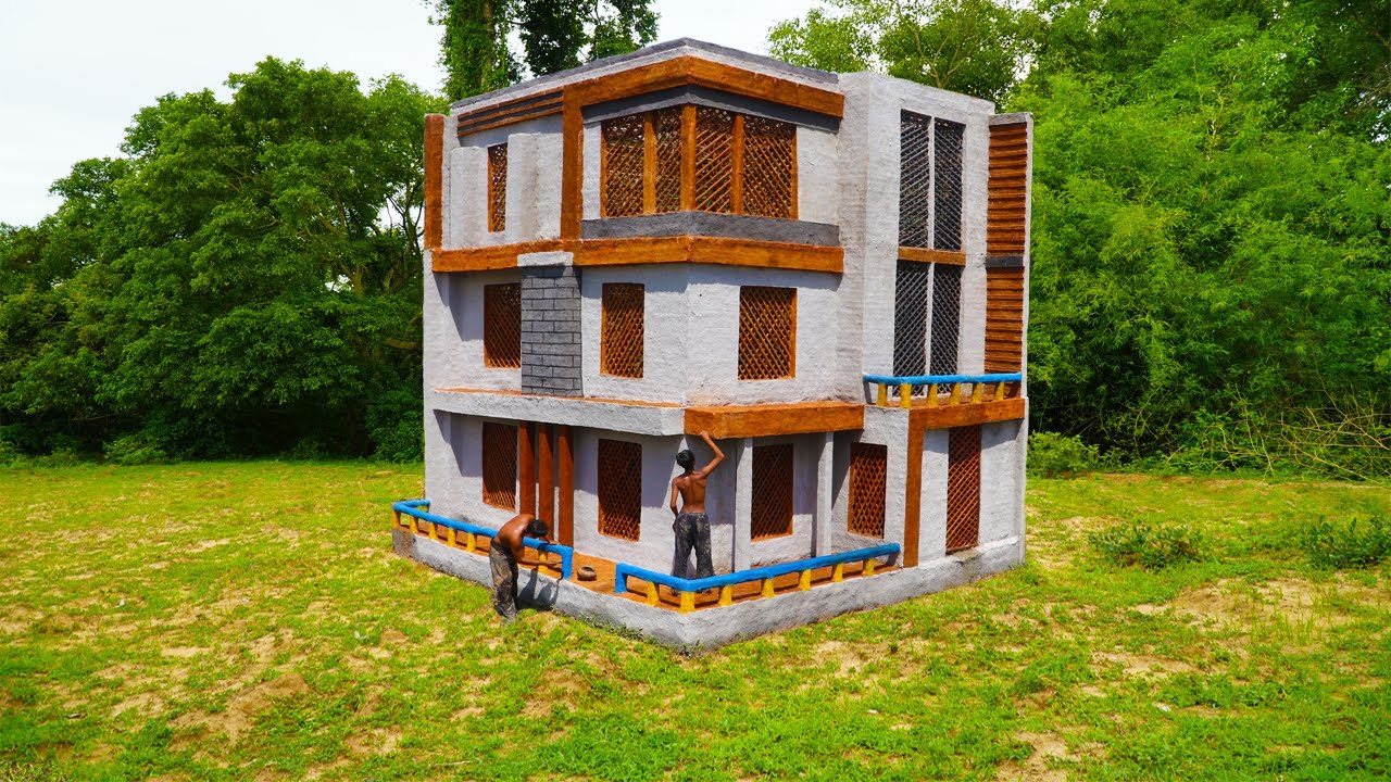 Primitive House Primitive Building : Build The Most Style Mud House