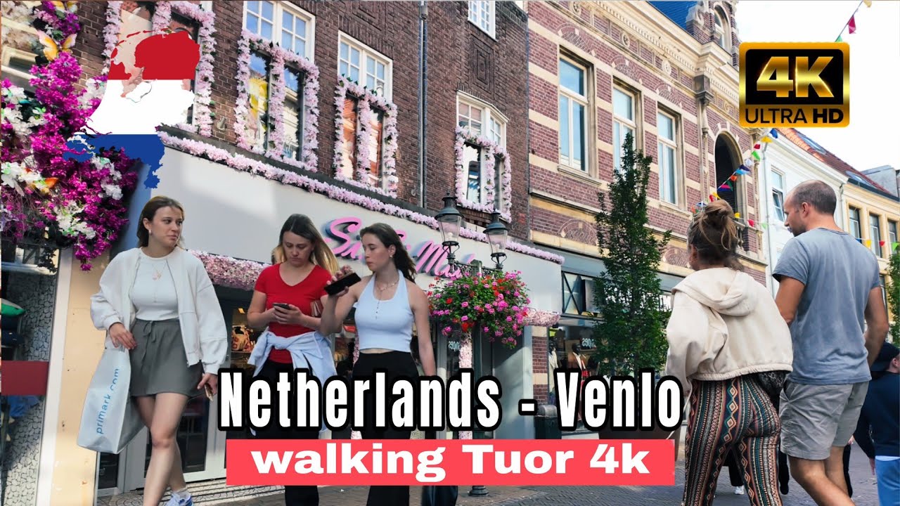 Netherlands Venlo 🇳🇱 Walking Tuor 4K / Holland 🇳🇱 