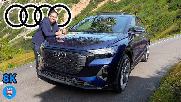 Audi Q4 e-tron 2024 Walkaround  Is This The Perfect Sized Family