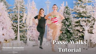 Passé Walks Tutorial with Rosina Grosso | Radio City Rockettes