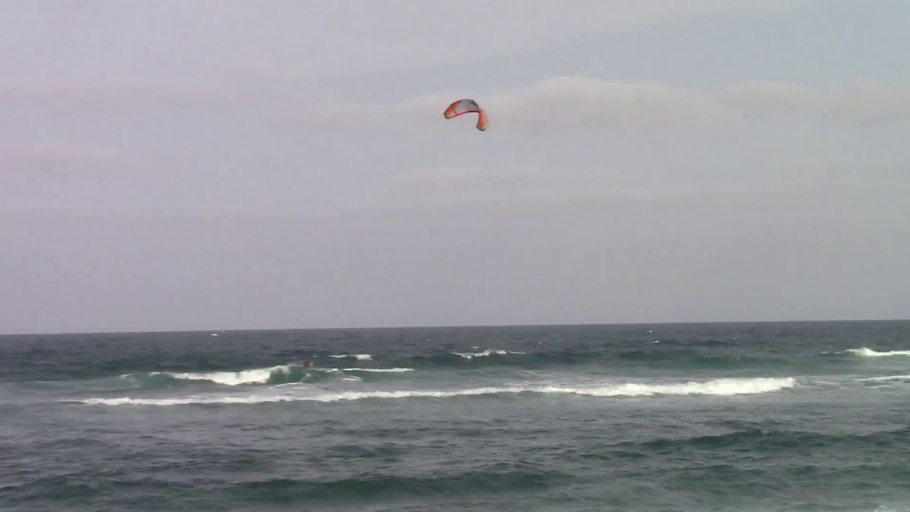 Kitesurfing Technique - How to get out, over and through the white water Wide Angle