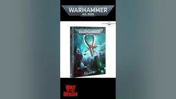 This is the New Aeldari Codex Reaction vid #Shorts