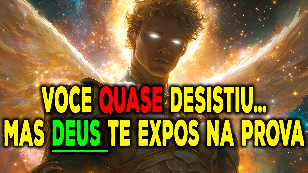 VOCÊ OUVIU “NÃO VAI DAR”… MAS DEUS TE EXPÔS NA PROVA e AGORA ELES SE CALARAM… E NINGUÉM PERCEBEU