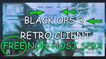 ❖[BO3/1.07] Retro Client Non-Host SPRX + Free Download❖