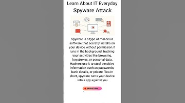 Spyware Attack Explained for Beginners 👀🔍 #shorts