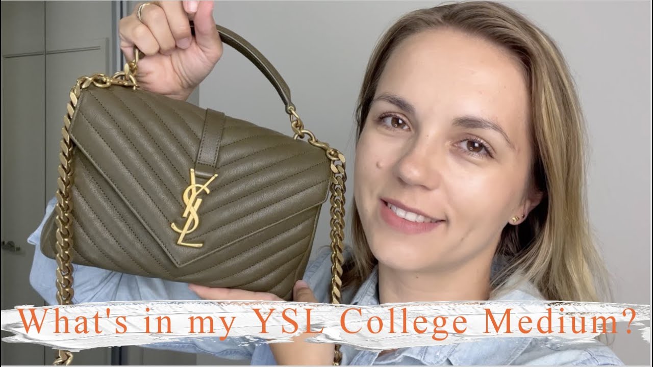 College Medium Bag $2585 Authentic vs $395Replica differences