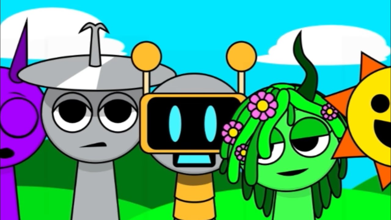 Sprunki  durple mix treatment