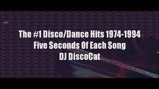 The Billboard Disco Dance Hits (1974 ~ 1994) Five Seconds of Each Song