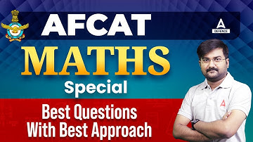 AFCAT 2 2023 | Maths special | Best questions with Best approach by Ankit Solanki Sir
