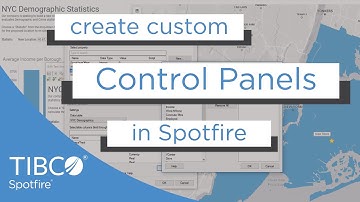 Create Control Panels in Text Areas | Property Controls and Action Controls for Spotfire