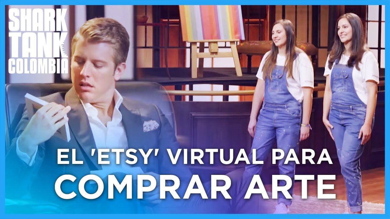 El 'Etsy' virtual para comprar arte en Colombia | Shark Tank Colombia