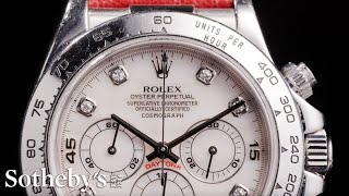 In 60 Seconds | What Makes This Rolex Daytona Extremely Rare? | Sotheby's
