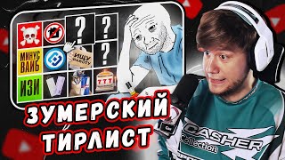 картинка: Тир Лист Зумерских Проблем by JINKS | Реакция Лагоды