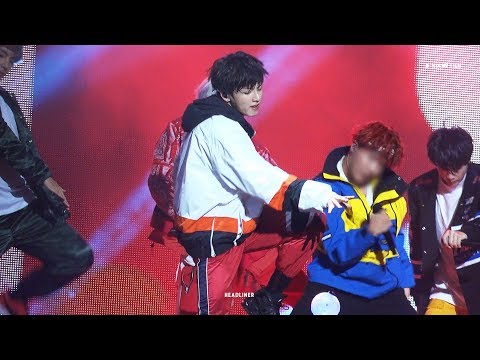 171115 Jimmy Kimmel BTS Outdoor Mini Concert I NEED U / 정국 직캠 JUNGKOOK FOCUS