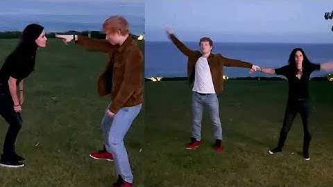 Courteney Cox Recreates ‘Friends’ Dance Routine With Ed Sheeran