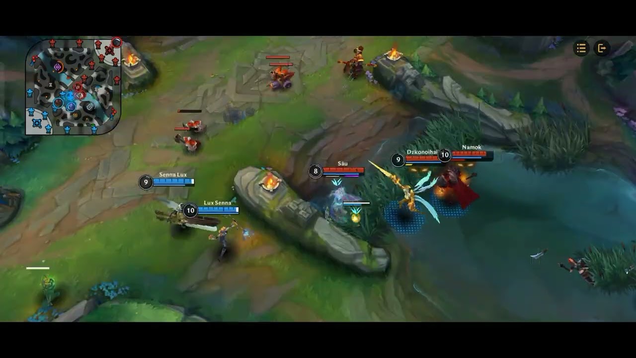 Wild Rift Lux & Senna global snipe duo