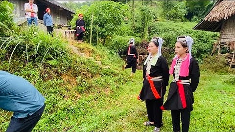 Lễ cưới dao áo dài hà Giang hát chào đón bên nhà trai/yến Loan