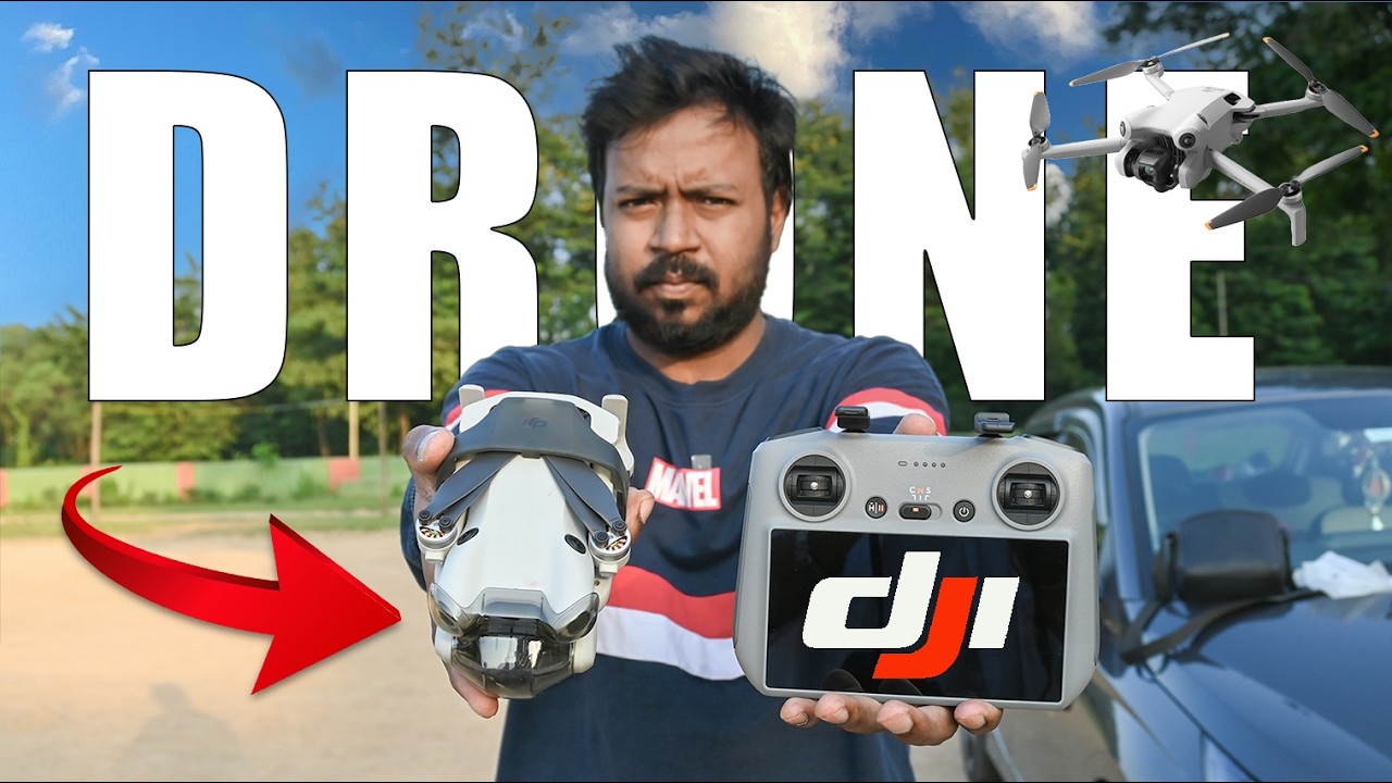 How To Fly “Drone” For First Time | DJI MINI 4 Pro | Beginners Tutorial ...