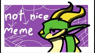 Not nice meme