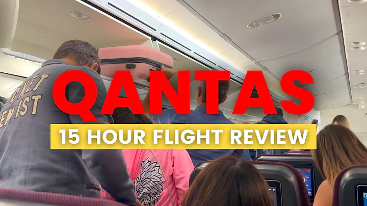 15 Hours QANTAS Flight | International Economy Class Review | Long Haul Qantas Airways Tip Report