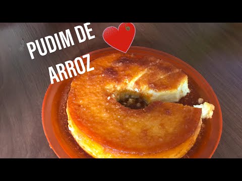 Receita de um PUDIM DE ARROZ DELICIOSO