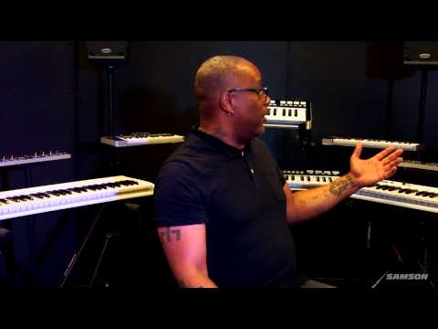 Samson MIDI controller line overview with Kenneth Crouch