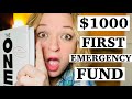 START SAVING YOUR FIRST EMERGENCY FUND RIGHT NOW-Building your Emergency Fund for the First Time