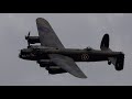 Lancaster bomber start up take off  landing incredible sound 