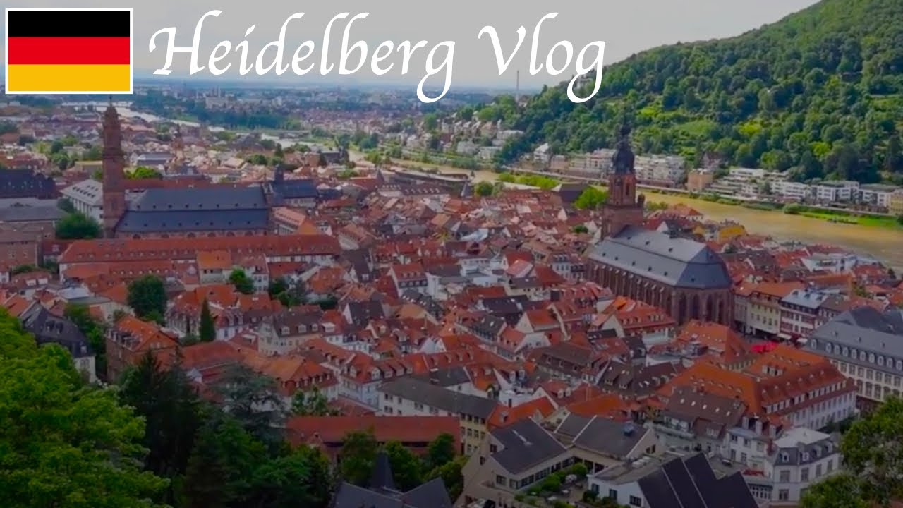 【海外旅行】ドイツ・ハイデルベルク 歴史あふれる中世の街を紹介 - Heidelberg Old Town and a castle - Germany【海外生活】【海外 観光】🇩🇪