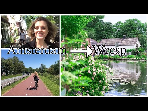 Fietsen van Amsterdam naar Weesp