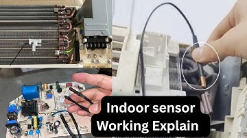 Inverter & non inverter ac room/coil temperature sensor working explain in Urdu/Hindi