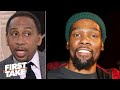 Stephen A.'s top candidates to coach Kevin Durant and Kyrie Irving on the Nets | First Take